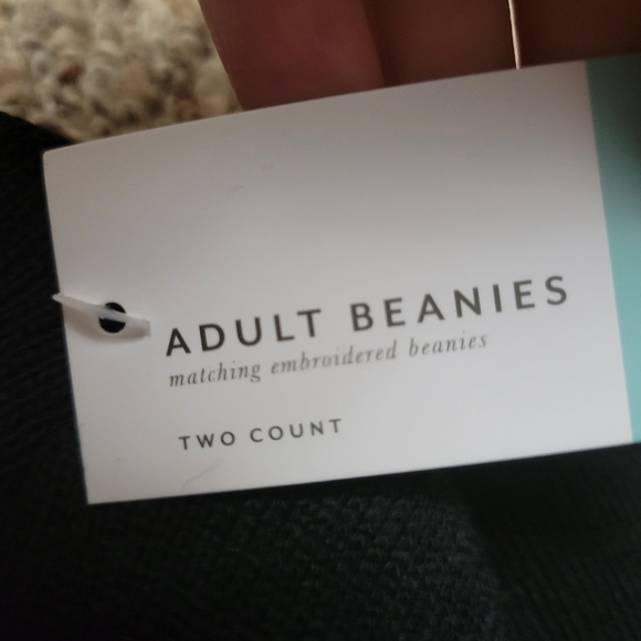 Couples Matching Beanie Hat Burger Fries Valentine Gift Set of 2 NEW Adult - Picture 6 of 12